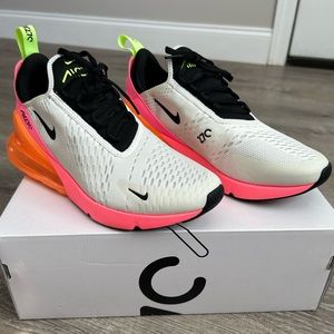 Nike Air Max 270 Women’s Summit White Black Size 9.5 Used